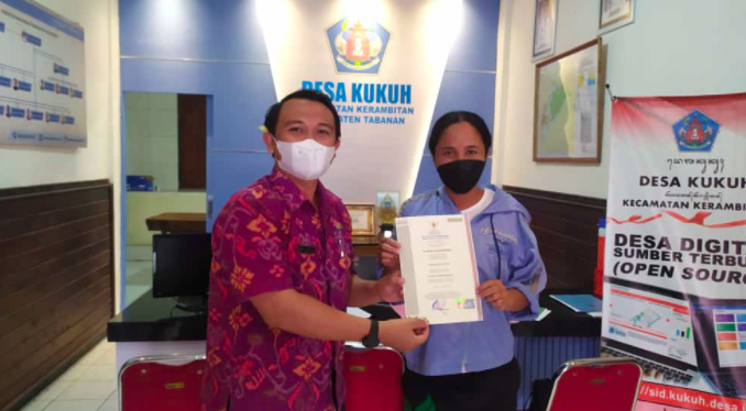 16 Wagra Kukuh Kerambitan Terima Sertifikat Kompetensi BNSP, Perbekel Haturkan Terimakasih